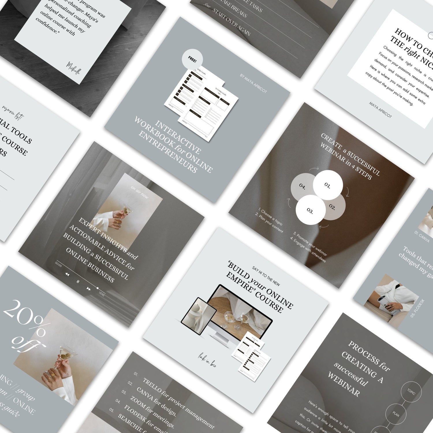 Instagram templates for Canva