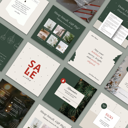 Holiday Instagram templates